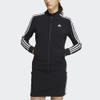 Áo Khoác Golf Adidas Nữ Chính Hãng - 3-Stripes Jacket - Đen | JapanSport HA0215