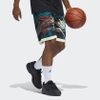 Quần Short Adidas Nam Chính Hãng - 3-Stripes Moment Basketball - Legacy Teal | JapanSport H61119