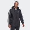 Áo Khoác Adidas Chính Hãng - Adicolor 3-Stripes Windbreaker Full Zip Jacket - Đen | JapanSport HB9489