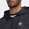 Áo Khoác Adidas Chính Hãng - Adicolor 3-Stripes Windbreaker Full Zip Jacket - Đen | JapanSport HB9489