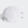 Mũ Adidas Nam Nữ Chính Hãng - AEROREADY 3-Stripes Baseball Cap - Trắng/Đen | JapanSport GM4511