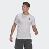 Áo Phông Adidas Nam Chính Hãng - AEROREADY Designed 2 Move Sport Tee - Trắng | JapanSport GR0517