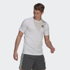 Áo Phông Adidas Nam Chính Hãng - AEROREADY Designed 2 Move Sport Tee - Trắng | JapanSport GR0517