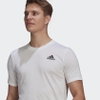 Áo Phông Adidas Nam Chính Hãng - AEROREADY Designed 2 Move Sport Tee - Trắng | JapanSport GR0517