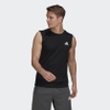 Áo Tank Top Adidas Nam Chính Hãng - AEROREADY DESIGNED TO MOVE - Đen | JapanSport GM2130