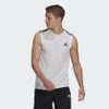 Áo Tank Top Adidas Nam Chính Hãng - AEROREADY DESIGNED TO MOVE - Trắng  | JapanSport GM2158