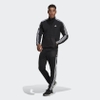 Bộ Thể Thao Adidas Chính Hãng - AEROREADY Tricot Quarter-Zip Tracksuit - Đen | JapanSport HE2233