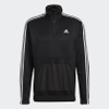 Bộ Thể Thao Adidas Chính Hãng - AEROREADY Tricot Quarter-Zip Tracksuit - Đen | JapanSport HE2233