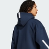Áo Khoác Adidas Chính Hãng - Blue ZNE Full-Zip Hooded Track Jacket - Màu Xanh | JapanSport JW4718