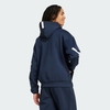 Áo Khoác Adidas Chính Hãng - Blue ZNE Full-Zip Hooded Track Jacket - Màu Xanh | JapanSport JW4718