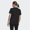 Áo Phông Adidas Chính Hãng - Boyfriend Logo Essentials Tee - Đen | JapanSport GL0781