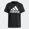 Áo Phông Adidas Chính Hãng - Boyfriend Logo Essentials Tee - Đen | JapanSport GL0781