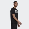 Áo Phông Adidas Chính Hãng - BRUSHSTROKE TEE - Black/White | JapanSport - GD5893