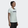 Áo Phông Adidas Nữ Chính Hãng - Camiseta Essentials Slim Logo - Xanh | JapanSport HC9271