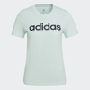 Áo Phông Adidas Nữ Chính Hãng - Camiseta Essentials Slim Logo - Xanh | JapanSport HC9271
