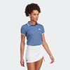 Áo Polo Adidas Nữ Chính Hãng - Clubhouse Classic Premium Tennis Polo - Blue | JapanSport IA7036