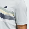 Áo Polo Golf Adidas Nam Chính Hãng - Core Chest Stripe Polo Shirt - Màu xanh xám | JapanSport JF8982