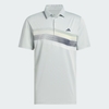 Áo Polo Golf Adidas Nam Chính Hãng - Core Chest Stripe Polo Shirt - Màu xanh xám | JapanSport JF8982