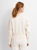 Áo dài Adidas Nữ Chính Hãng - Curly Cross Crew Neck Sweatshirt - Màu Nude | JapanSport HB1434