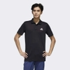 Áo Polo Adidas Chính Hãng - Designed to Move 3-Stripes Polo Shirt - Đen | JapanSport GL0483