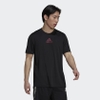 Áo Phông Adidas Nam Chính Hãng - DESIGNED TO MOVE SPORT 3 STRIPES TEE - Đen | JapanSport H30315
