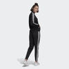 Bộ Thể Thao  Adidas Nữ Chính Hãng - Essentials 3-Stripes Track Suit - Đen | JapanSport GM5534
