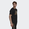 Áo Phông Adidas Nam Chính Hãng - ESSENTIALS CAMOUFLAGE PRINT TEE - Đen | JapanSport H12198