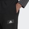 Quần Adidas Nam Chính Hãng - Essentials Feelvivid Cotton French Terry - Đen | JapanSport HC6818