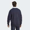 Áo Khoác Adidas Nam Chính Hãng - Essentials French Terry 3-Stripes Sweatshirt - Navy | JapanSport  IC9318