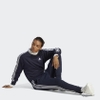 Áo Khoác Adidas Nam Chính Hãng - Essentials French Terry 3-Stripes Sweatshirt - Navy | JapanSport  IC9318
