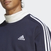 Áo Khoác Adidas Nam Chính Hãng - Essentials French Terry 3-Stripes Sweatshirt - Navy | JapanSport  IC9318
