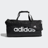 Túi Trống Adidas Chính Hãng - Essentials Logo Duffel Bag Medium - Đen | JapanSport GN2038