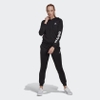 Bộ Thể Thao Adidas Nữ Chính Hãng - Essentials Logo French Terry Track Suit - Đen | JapanSport GM5575