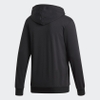 Áo  Adidas Chính Hãng - ESSENTIALS PLAIN HOODIE - Đen | JapanSport DU0383