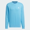 Áo Khoác Adidas Nam Chính Hãng - Essentials Plus Loose Fit Nhỏ Logo Áo thun Terry của Pháp - Màu Xanh | JapanSport JF3973