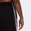 Quần Shorts Adidas Nữ Chính Hãng - Essentials Studio Lounge 3-Stripes - Đen | JapanSport HD1814