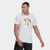 Áo Phông Adidas Nam Chính Hãng - Foil Logo Box Graphic Tee - Trắng | JapanSport GS6313