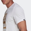 Áo Phông Adidas Nam Chính Hãng - Foil Logo Box Graphic Tee - Trắng | JapanSport GS6313