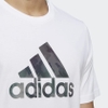 Áo Phông Adidas Nam Chính Hãng - Future Icon Camo Infill Tee - Trắng | JapanSport HE7425