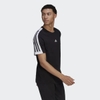 Áo phông Adidas Nam Chính hãng - Future Icons 3-Stripes Tee - Đen | JapanSport HK2284