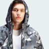 Áo Khoác Adidas Chính Hãng - Future Icons Allover Print Full-Zip Hoodie - Màu Đen | JapanSport IJ8843