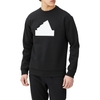 Áo dài tay Adidas Nam Chính Hãng - Future Icons Badge of Sport Crew Sweatshirt - Màu Đen | JapanSport IN3319