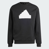 Áo dài tay Adidas Nam Chính Hãng - Future Icons Badge of Sport Crew Sweatshirt - Màu Đen | JapanSport IN3319