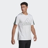 Áo Phông Adidas Nam Chính Hãng - Future Icons Embroidered - Trắng | JapanSport HK2162