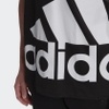 Áo Phông Adidas Nam Chính Hãng - Giant Logo Tee Essentials - Đen/Trắng| JapanSport HE1830