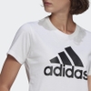 Áo Adidas Chính hãng - Logo Essentials LOUNGEWEAR Nữ - Trắng | JapanSport GL0649