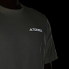 Áo Phông Adidas Nam Chính Hãng - Graphic Polygiene 230 GSM short sleeve t-shirt - Màu nâu | JapanSport IS0287
