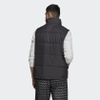 Áo Khoác Gile Adidas Chính hãng - Padded Stand-Up Collar Puffy Vest - Đen | JapanSport H13558
