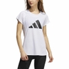 Áo Phông Adidas Nữ Chính Hãng - 3-Stripes Training Short Sleeve T-Shirt - Trắng | JapanSport HF1575