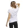 Áo Phông Adidas Nữ Chính Hãng - 3-Stripes Training Short Sleeve T-Shirt - Trắng | JapanSport HF1575